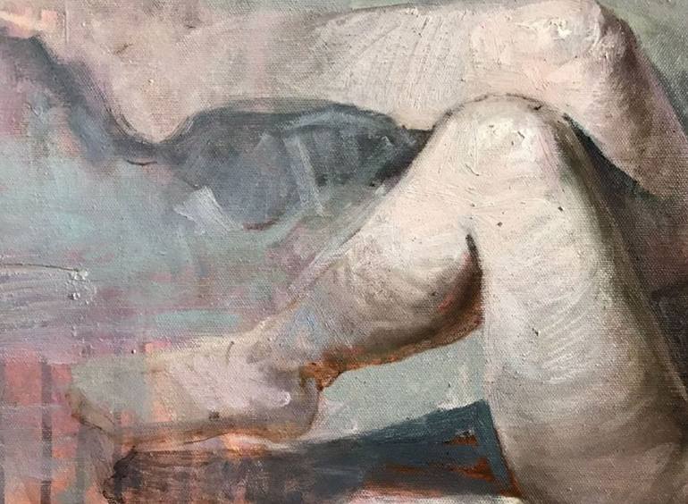 Original Expressionism Women Painting by Artak Pilosyan