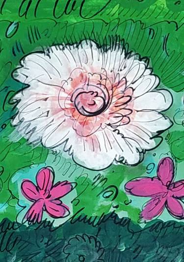 Print of Illustration Floral Digital by fiorentina giannotta