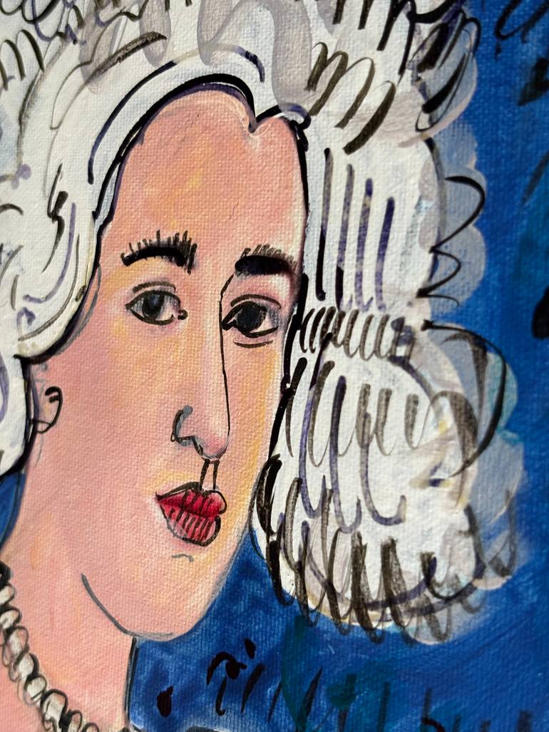 Original Figurative Women Painting by Fiorentina Giannotta