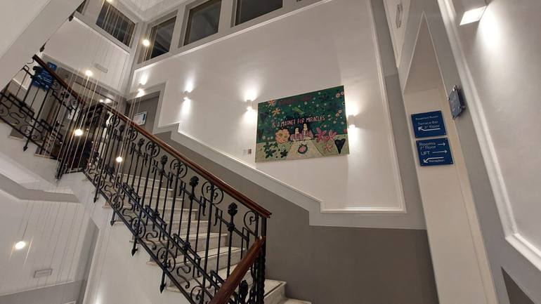 Original Illustration Garden Painting by Fiorentina Giannotta