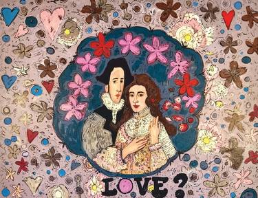 Original Pop Art Love Paintings by fiorentina giannotta
