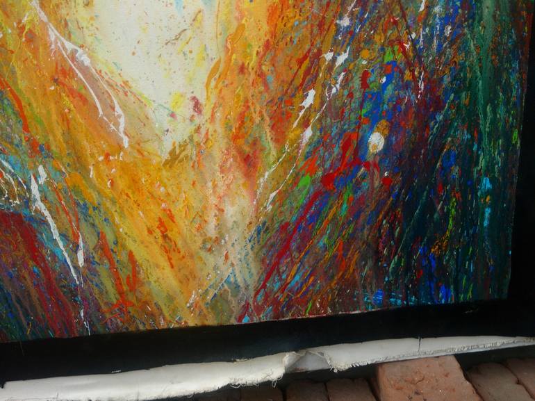 Original Abstract Painting by Prithvi Kumar