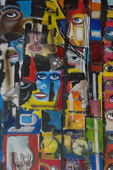 Original Pop Art Places Paintings by Massimo Costantino