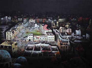 Original Realism Aerial Paintings by Sebastijan Dracic