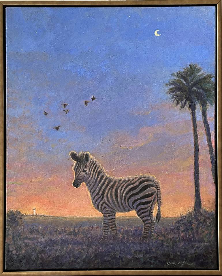 Original Animal Painting by Nancy Bass