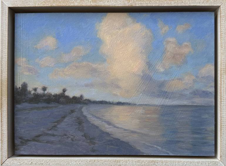 Original Beach Painting by Nancy Bass