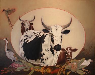 Print of Animal Paintings by Veronica Vosloo