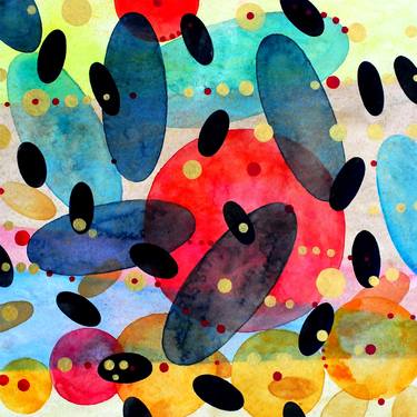 Original Abstract Paintings by Mar Shy Sun