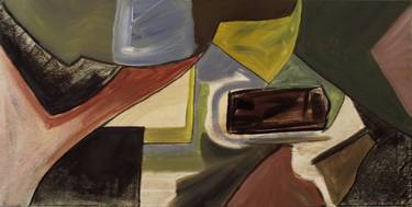 Original Cubism Places Paintings by Fred Spratt