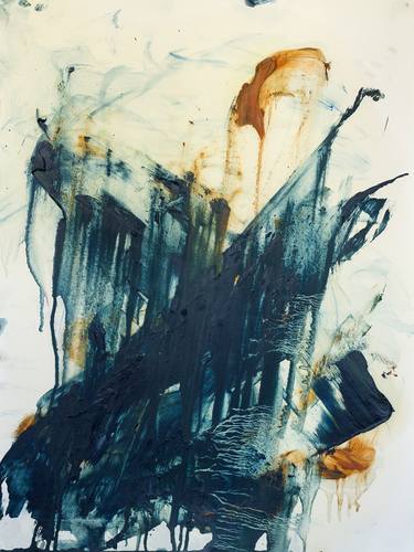 Original Abstract Expressionism Abstract Paintings by Tássia Bianchini