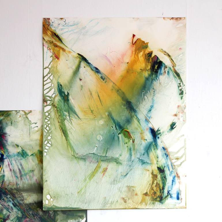 Original Abstract Painting by Tássia Bianchini