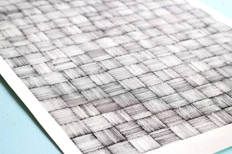 Original Conceptual Abstract Drawing by Tássia Bianchini