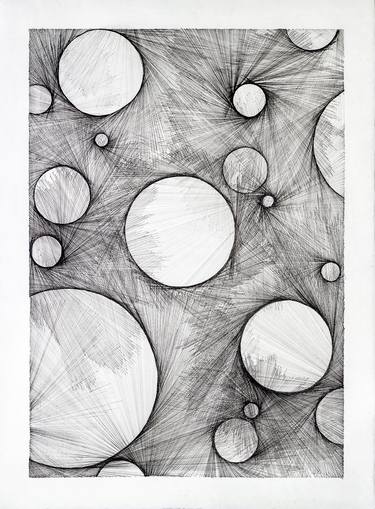 Original Geometric Drawings by Tássia Bianchini