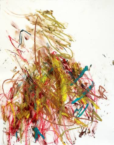 Original Abstract Expressionism Abstract Drawings by Tássia Bianchini