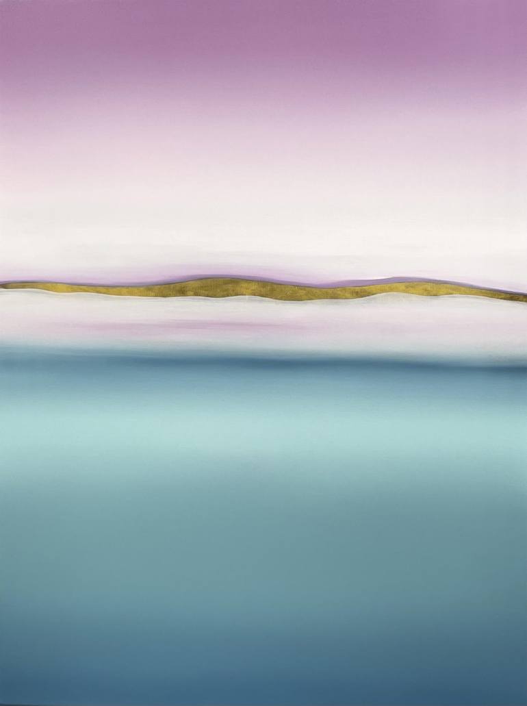 Original Contemporary Seascape Painting by Larissa Uvarova