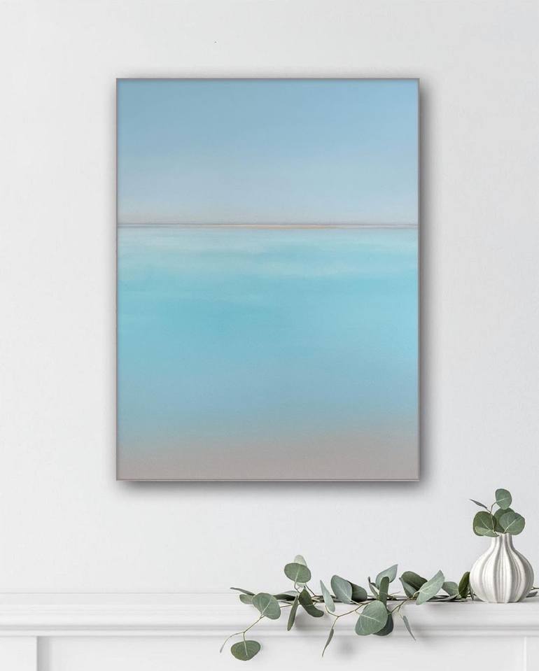 Original Modern Seascape Painting by Larissa Uvarova