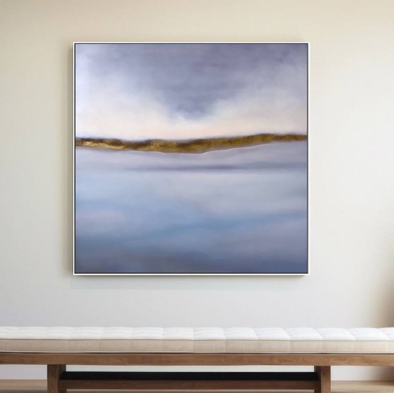 Original Contemporary Nature Painting by Larissa Uvarova