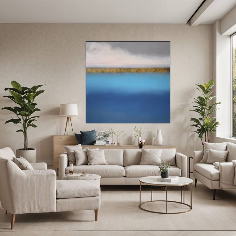 Original Contemporary Nature Painting by Larissa Uvarova