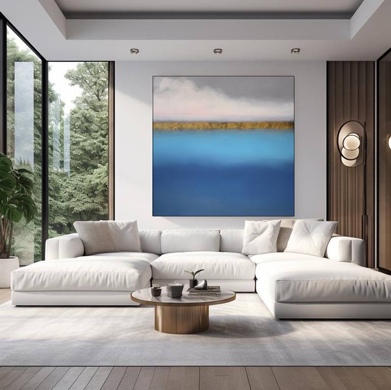 Original Contemporary Nature Painting by Larissa Uvarova