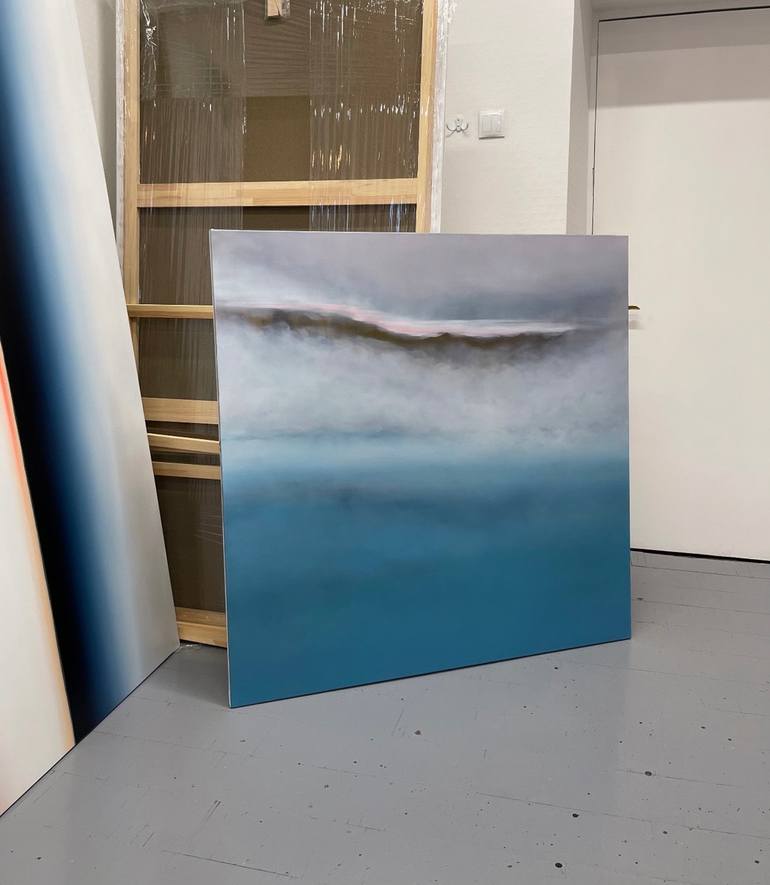 Original Contemporary Seascape Painting by Larissa Uvarova