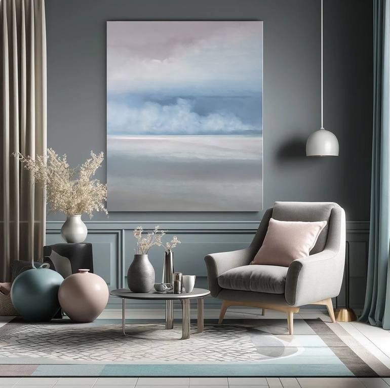 Original Contemporary Nature Painting by Larissa Uvarova