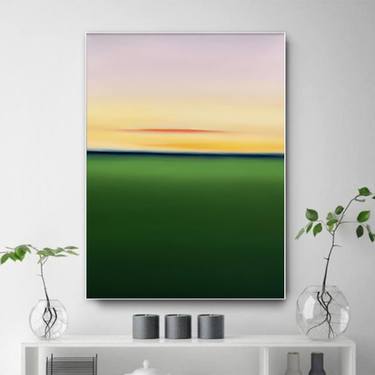 Print of Seascape Paintings by Larissa Uvarova