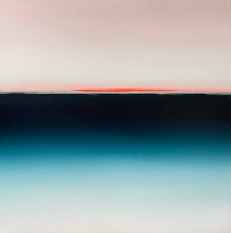 Original Surrealism Seascape Painting by Larissa Uvarova