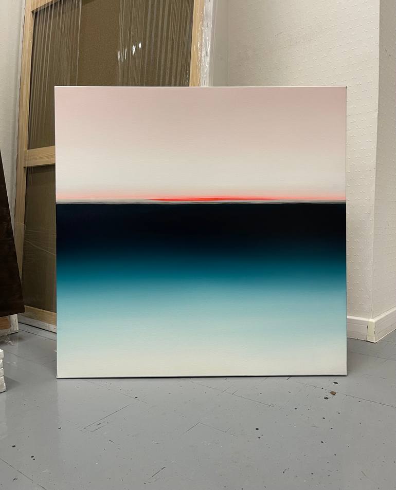 Original Surrealism Seascape Painting by Larissa Uvarova