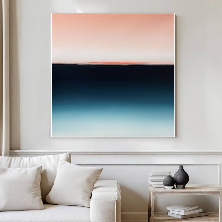Original Surrealism Seascape Painting by Larissa Uvarova