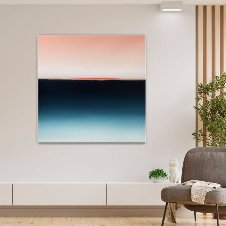 Original Surrealism Seascape Painting by Larissa Uvarova