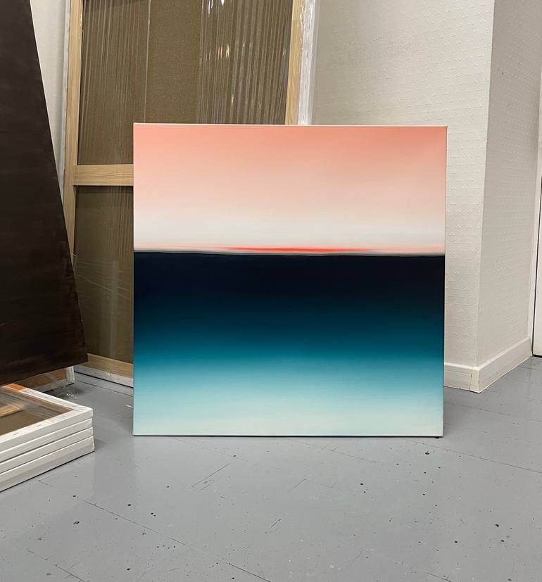 Original Surrealism Seascape Painting by Larissa Uvarova