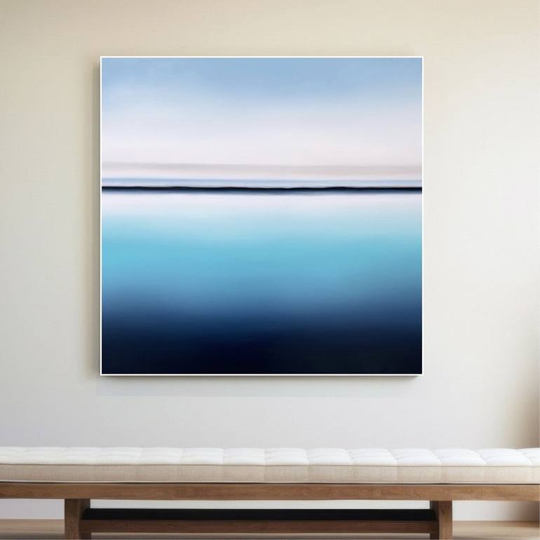 Original Surrealism Seascape Painting by Larissa Uvarova