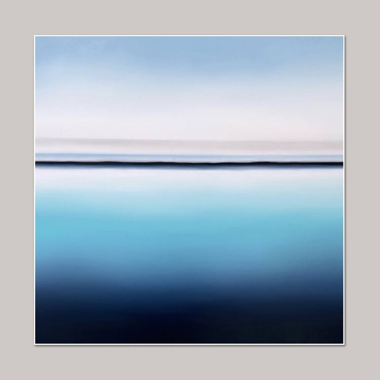 Original Surrealism Seascape Painting by Larissa Uvarova