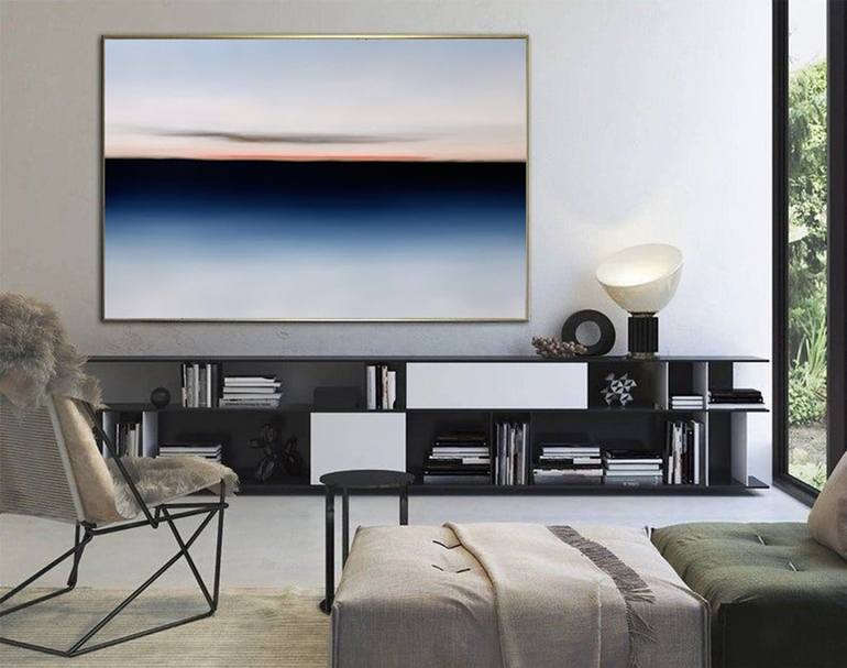 Original Surrealism Seascape Painting by Larissa Uvarova