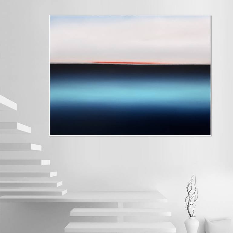 Original Surrealism Seascape Painting by Larissa Uvarova