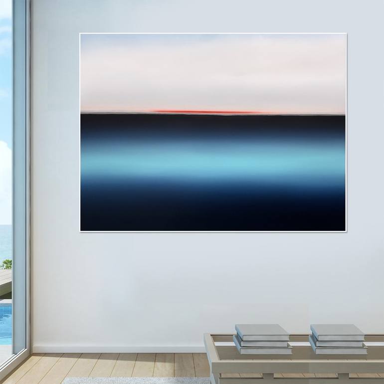 Original Surrealism Seascape Painting by Larissa Uvarova