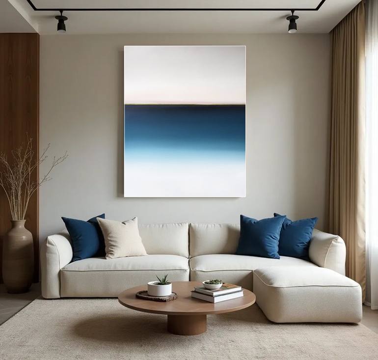 Original Surrealism Seascape Painting by Larissa Uvarova