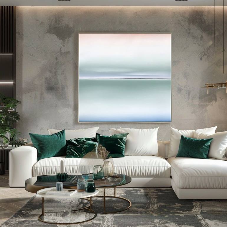Original Contemporary Seascape Painting by Larissa Uvarova