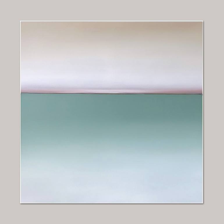 Original Abstract Seascape Painting by Larissa Uvarova