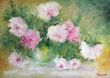 Print of Floral Paintings by Larissa Uvarova