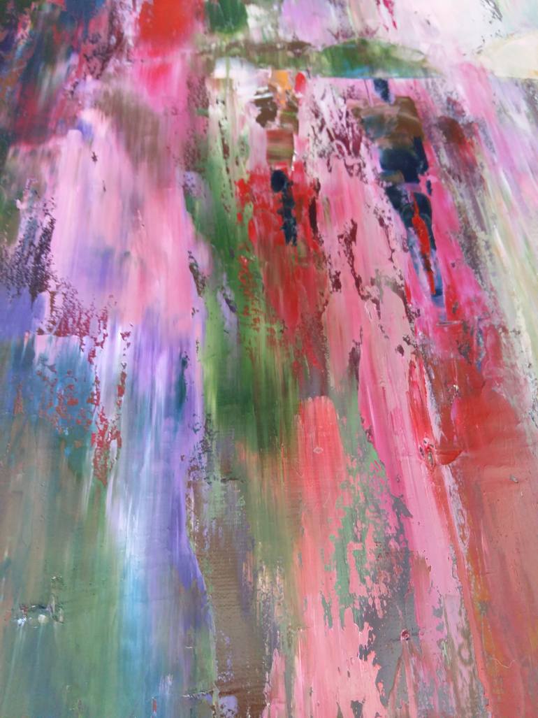 Original Abstract Expressionism Abstract Painting by Larissa Uvarova
