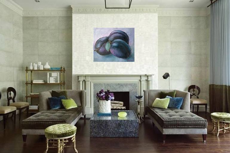 Original Art Deco Still Life Painting by Larissa Uvarova