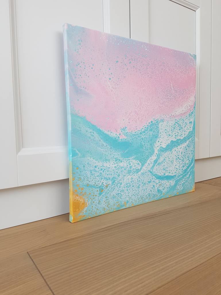 Original Abstract Nature Painting by Larissa Uvarova