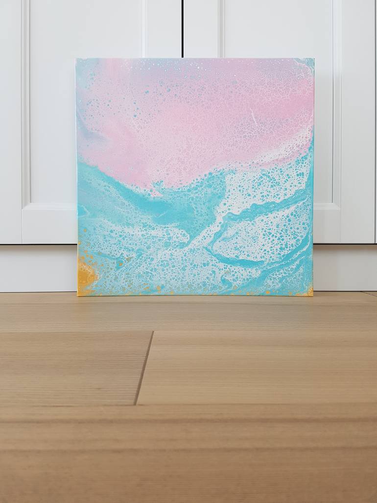 Original Abstract Nature Painting by Larissa Uvarova