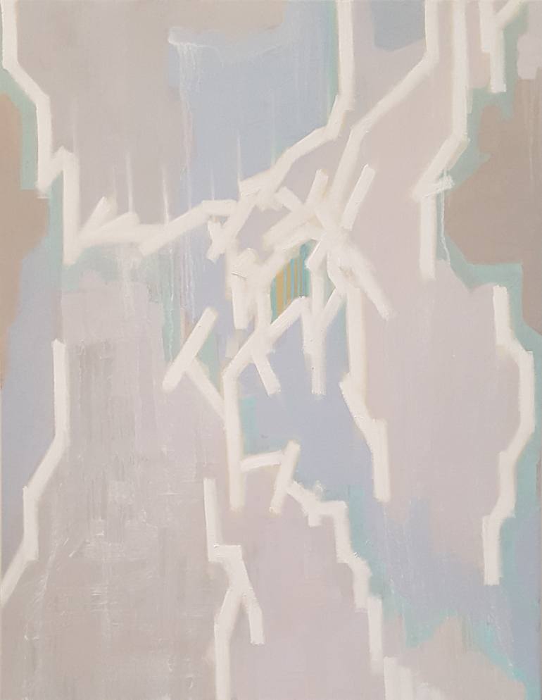 Original Expressionism Abstract Painting by Larissa Uvarova