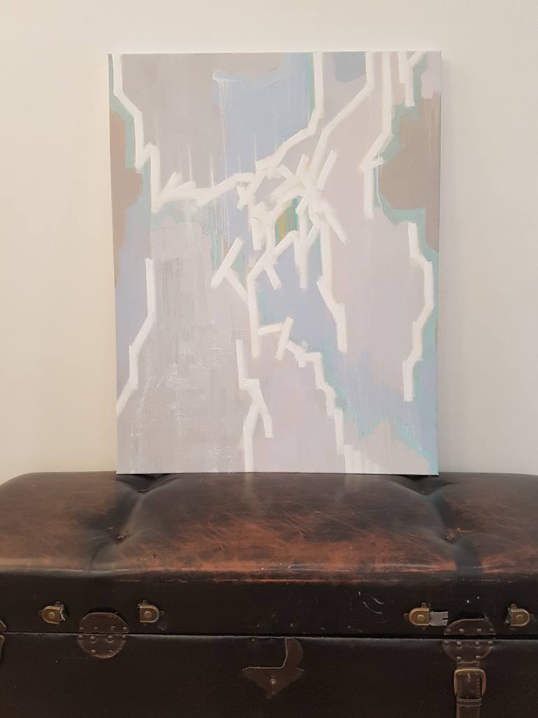 Original Expressionism Abstract Painting by Larissa Uvarova
