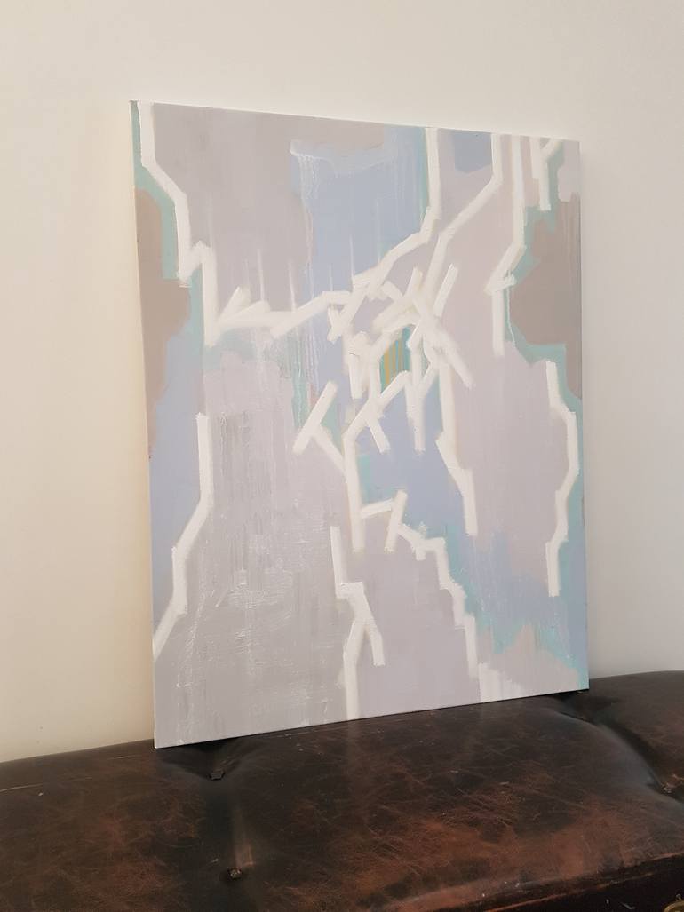 Original Expressionism Abstract Painting by Larissa Uvarova