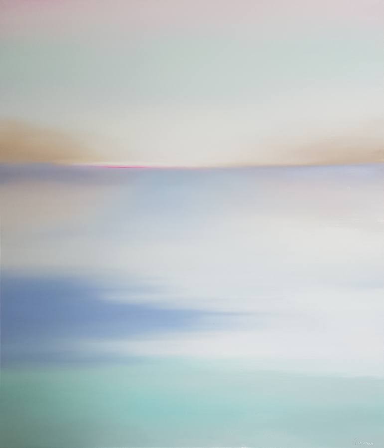 Original Abstract Nature Painting by Larissa Uvarova