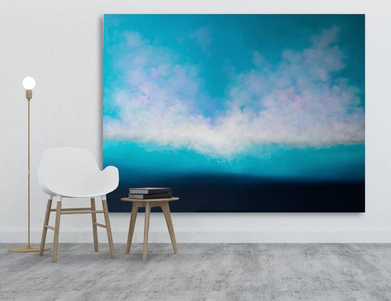 Original Seascape Painting by Larissa Uvarova