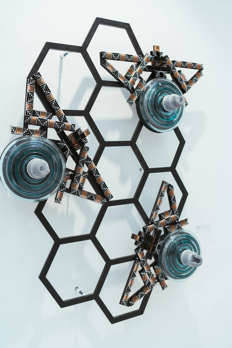 Original Art Deco Animal Installation by Agne Kisonaite